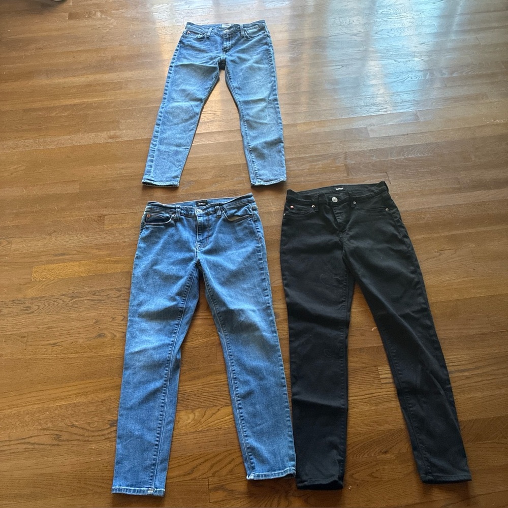 Hudson Jeans Natalie Jeans LOT  28 Xlant